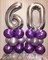 40 Inch Silver 26 Number Balloons – Giant Jumbo Foil Mylar Helium Balloons for 26th or 62nd Birthday, Anniversary, and Party Decorations (Silver 26)